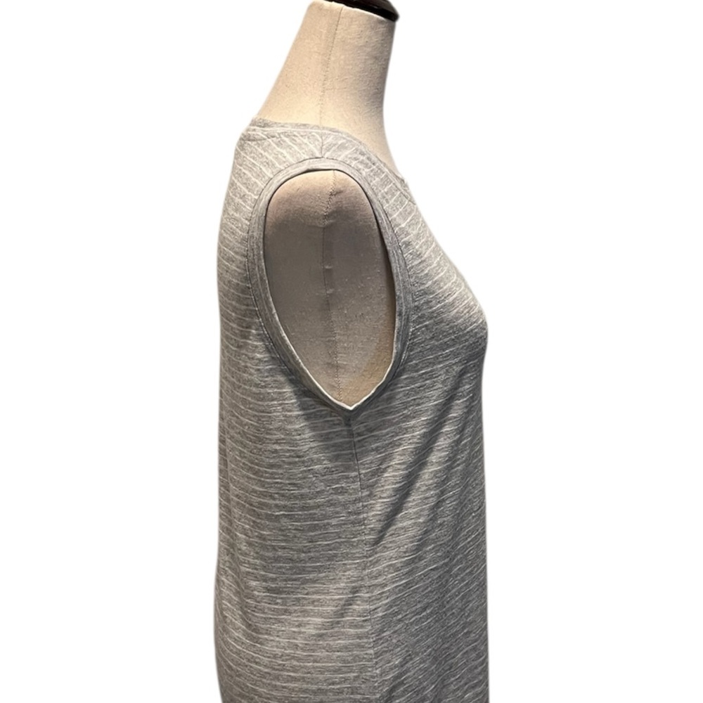Athleta Heather Gray Women's Tank Top - Picture 3 of 9